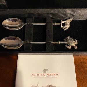 Patrick Mavros Coffee Spoon in Silver- SET